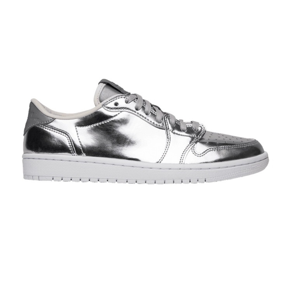 Air Jordan 1 Retro Low OG Pinnacle Metallic Silver